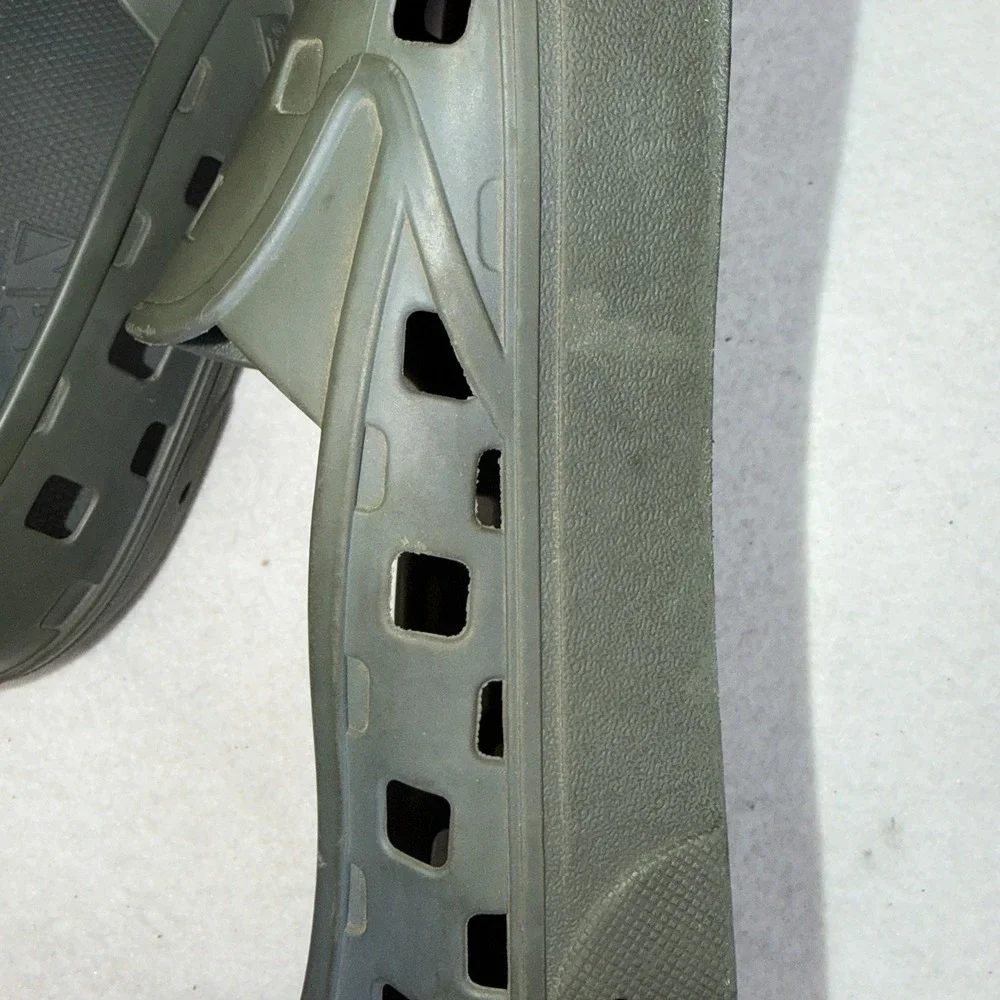 Vans Slip On Shoes Men's US 13‎ Olive Green Rubber Clogs